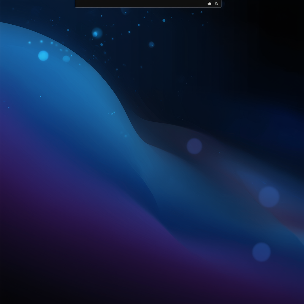 macOS 风格模糊背景